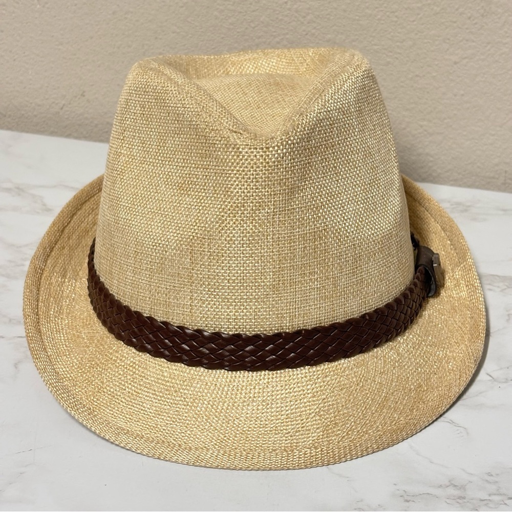 Men’s DPG 1921 Tan Fedora Hat size Medium